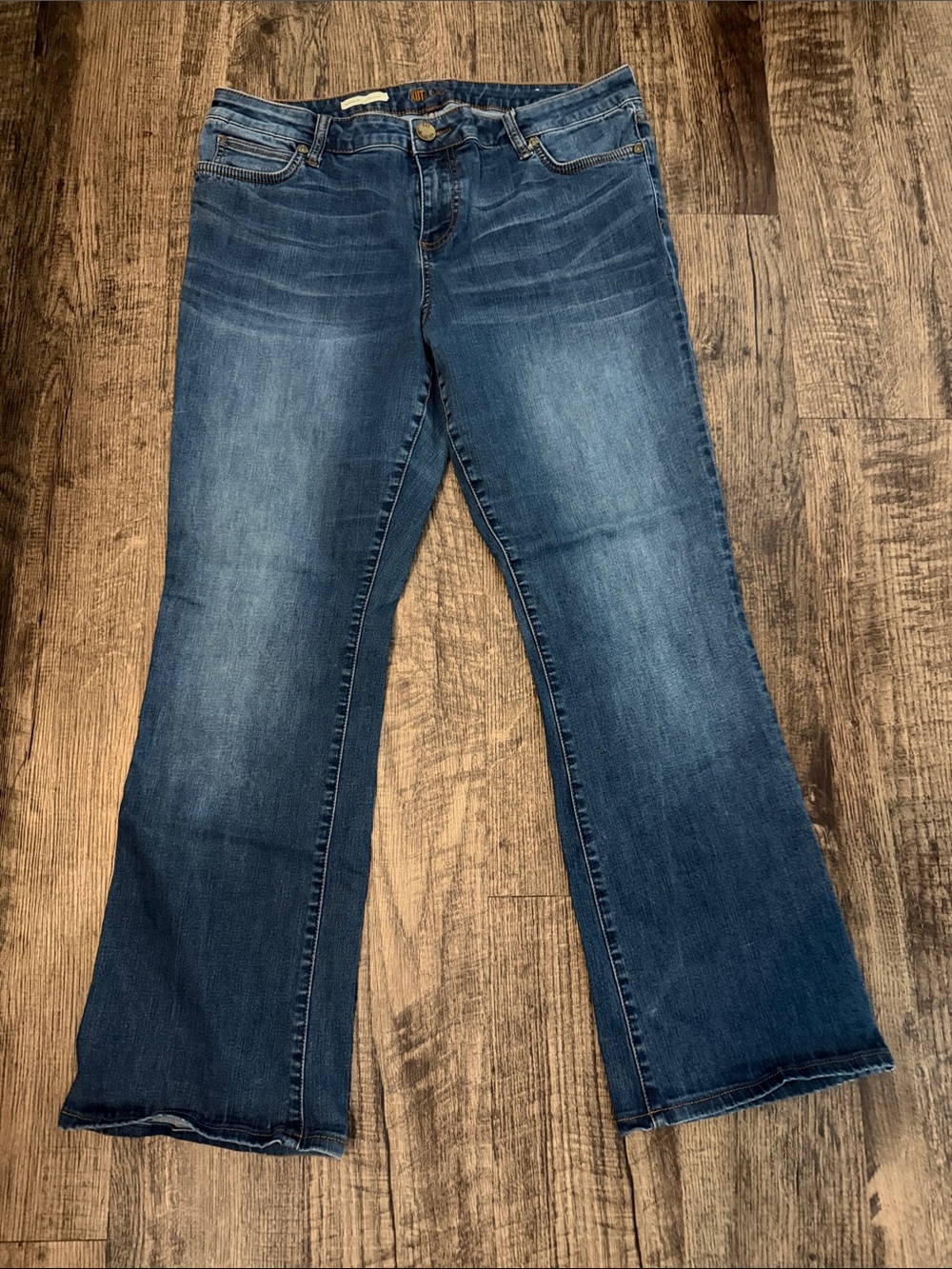 Kut from the Kloth Dark Blue Flare Jeans